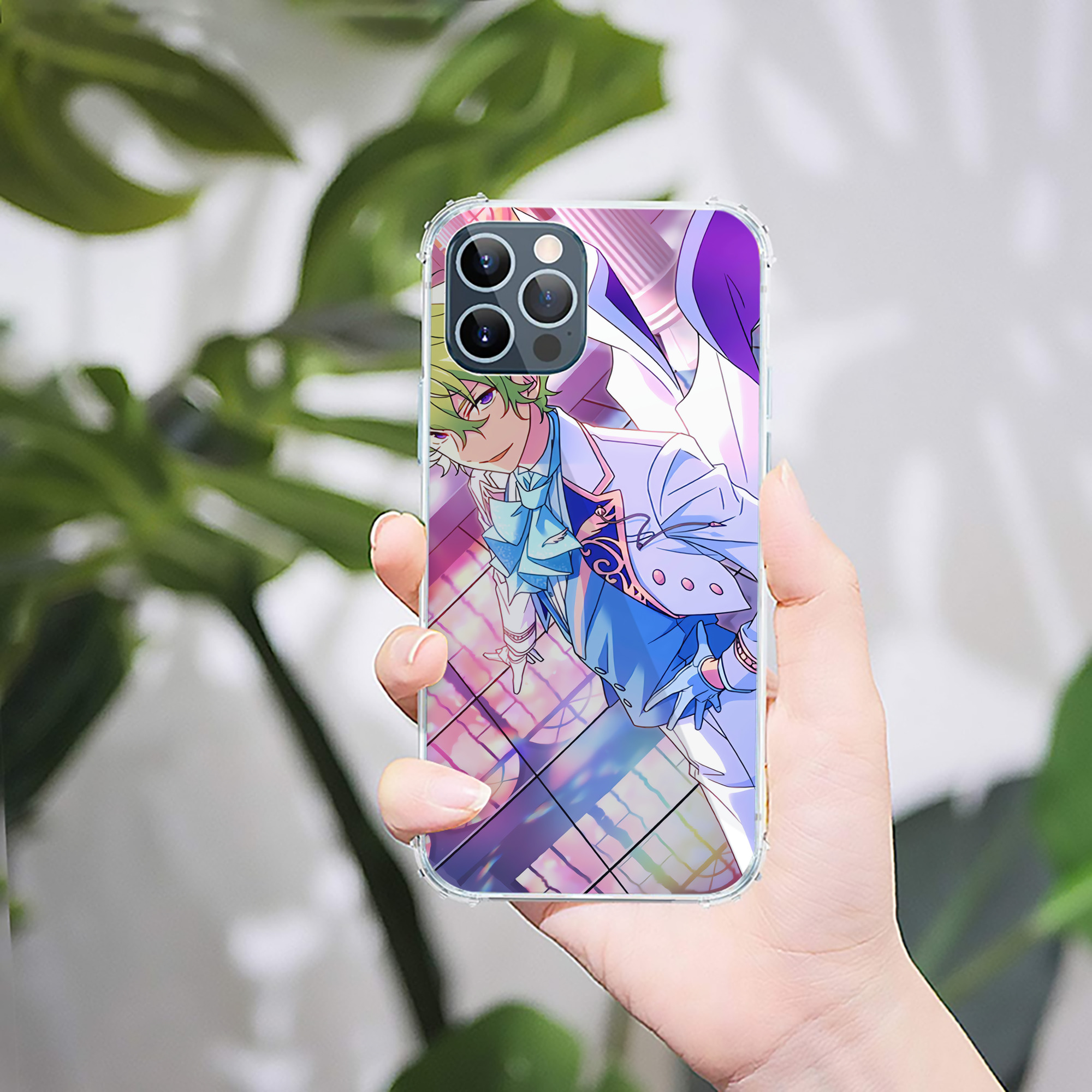 （画像用） あんさんぶるスターズ! Ensemble Stars 【iPhone 12シリーズ対応】透明スマホケース（クリアソフトケース）